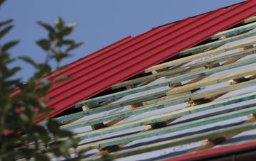 Middle Wick corrugated roofing costs